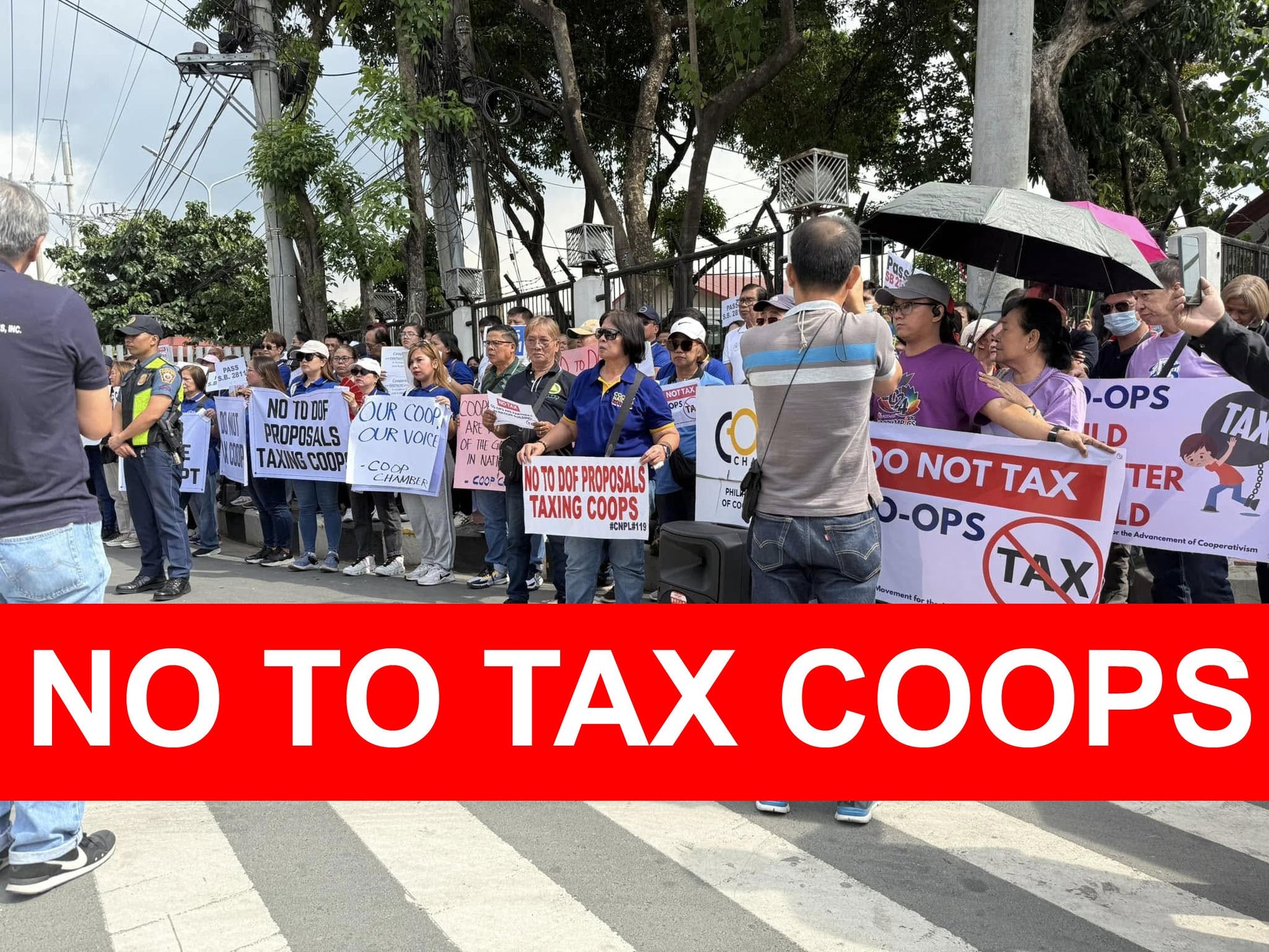 Cooperative Movement Unites Against Proposed Taxation: COOP-NATCCO Leads Protest at Department of Finance