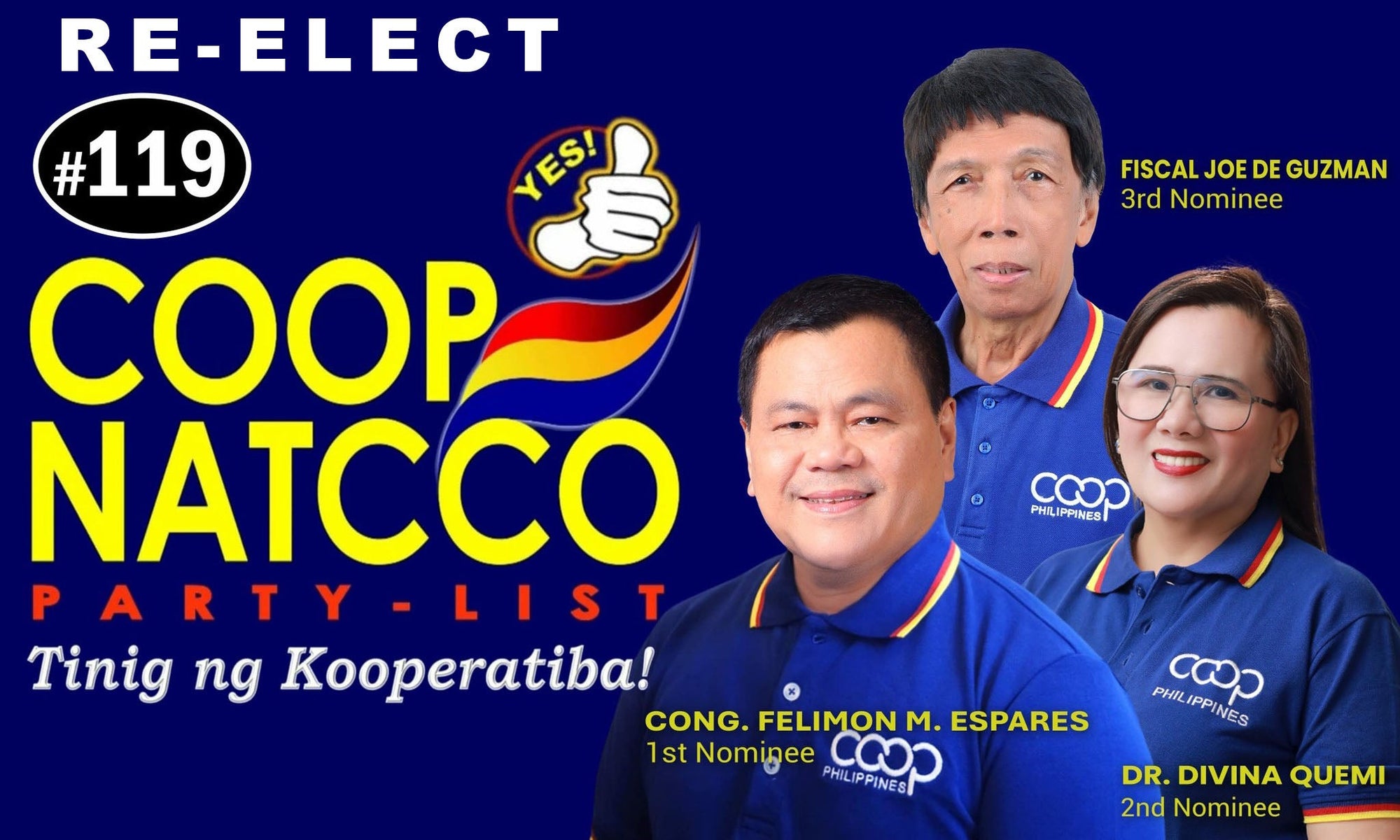 IPAGLABAN ANG KOOPERATIBA! SUPORTAHAN ANG COOP-NATCCO PARTYLIST!