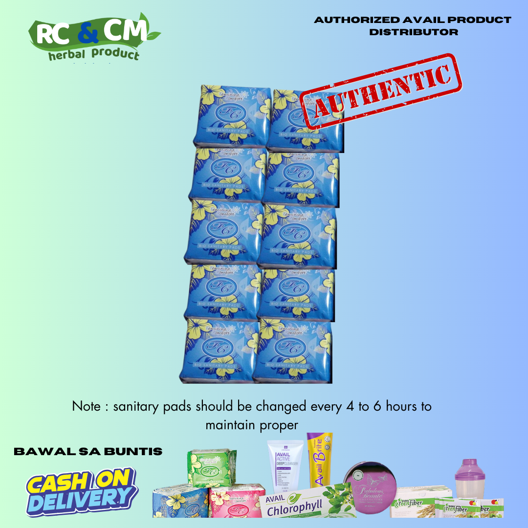 Day Use Napkin Avail FC bio Herbal Pads (10pads/pack)