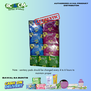 Pantiliner, day use napkin & night use napkin Combination Avail Herbal FC Bio Herbal Pads (20 Pads/pack (pantiliner) (10pads/pack Napkin)