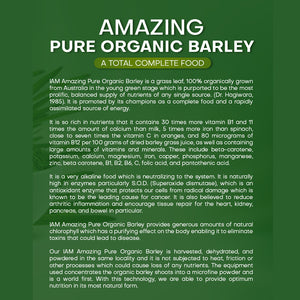 Amazing Pure Organic Barley Powdered Drink