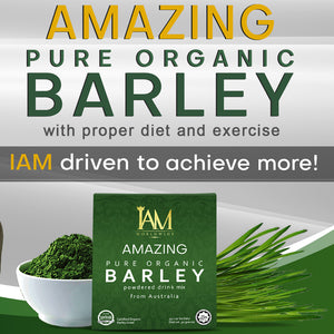 Amazing Pure Organic Barley Powdered Drink