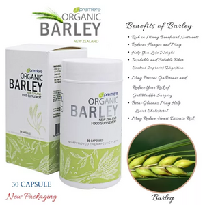 Organic Barley Capsule